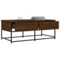 vidaXL Tavolino Salotto Rovere Marrone 100x51x40 cm Legno Multistrato