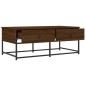vidaXL Tavolino Salotto Rovere Marrone 100x51x40 cm Legno Multistrato