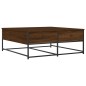 vidaXL Tavolino Salotto Rovere Marrone 100x99x40 cm Legno Multistrato