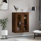 vidaXL Mobile a Parete Rovere Marrone 69,5x34x90 cm Legno Multistrato vidaXL Mobile a Parete Rovere Marrone 69,5x34x90 cm Legno Multistrato