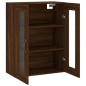 vidaXL Mobile a Parete Rovere Marrone 69,5x34x90 cm Legno Multistrato vidaXL Mobile a Parete Rovere Marrone 69,5x34x90 cm Legno Multistrato