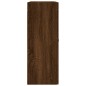 vidaXL Mobile a Parete Rovere Marrone 69,5x34x90 cm Legno Multistrato vidaXL Mobile a Parete Rovere Marrone 69,5x34x90 cm Legno Multistrato