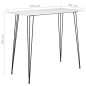 vidaXL Tavolo da Bar Bianco 120x60x105 cm vidaXL Tavolo da Bar Bianco 120x60x105 cm