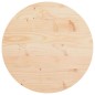 vidaXL Piano Tavolo Rotondo Ø40x3 cm in Legno Massello di Pino