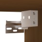 Pensili 2 pz Marrone Miele 60x30x30cm in Legno Massello di Pino Pensili 2 pz Marrone Miele 60x30x30cm in Legno Massello di Pino