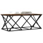 vidaXL Tavolino da Salotto Rovere Fumo 100x49x40 cm Legno Multistrato vidaXL Tavolino da Salotto Rovere Fumo 100x49x40 cm Legno Multistrato
