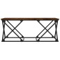 vidaXL Tavolino da Salotto Rovere Fumo 100x49x40 cm Legno Multistrato vidaXL Tavolino da Salotto Rovere Fumo 100x49x40 cm Legno Multistrato