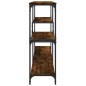 vidaXL Tavolo Consolle Rovere Fumo 160x32x95 cm Legno Multistrato vidaXL Tavolo Consolle Rovere Fumo 160x32x95 cm Legno Multistrato
