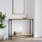 vidaXL Tavolino Consolle Rovere Sonoma 100x22,5x75cm Legno Multistrato vidaXL Tavolino Consolle Rovere Sonoma 100x22,5x75cm Legno Multistrato