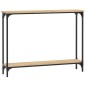 vidaXL Tavolino Consolle Rovere Sonoma 100x22,5x75cm Legno Multistrato vidaXL Tavolino Consolle Rovere Sonoma 100x22,5x75cm Legno Multistrato