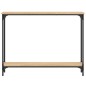 vidaXL Tavolino Consolle Rovere Sonoma 100x22,5x75cm Legno Multistrato vidaXL Tavolino Consolle Rovere Sonoma 100x22,5x75cm Legno Multistrato
