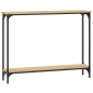 vidaXL Tavolino Consolle Rovere Sonoma 100x22,5x75cm Legno Multistrato vidaXL Tavolino Consolle Rovere Sonoma 100x22,5x75cm Legno Multistrato