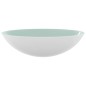 Lavandino in Vetro 50x37x14 cm Bianco Lavandino in Vetro 50x37x14 cm Bianco