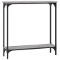 vidaXL Tavolino Consolle Grigio Sonoma 75x22,5x75 cm Legno Multistrato vidaXL Tavolino Consolle Grigio Sonoma 75x22,5x75 cm Legno Multistrato