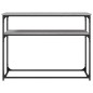 vidaXL Tavolino Consolle Grigio Sonoma 100x35,5x75cm Legno Multistrato vidaXL Tavolino Consolle Grigio Sonoma 100x35,5x75cm Legno Multistrato