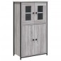 vidaXL Credenza Grigio Sonoma 62x32x106,5 cm in Legno Multistrato vidaXL Credenza Grigio Sonoma 62x32x106,5 cm in Legno Multistrato