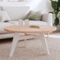 vidaXL Piano per Tavolo Ø90x2,5 cm Rotondo in Legno Massello di Faggio vidaXL Piano per Tavolo Ø90x2,5 cm Rotondo in Legno Massello di Faggio