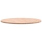 vidaXL Piano per Tavolo Ø90x2,5 cm Rotondo in Legno Massello di Faggio vidaXL Piano per Tavolo Ø90x2,5 cm Rotondo in Legno Massello di Faggio