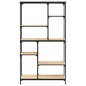 vidaXL Libreria Rovere Sonoma 99x35,5x176 cm Legno Multistrato Acciaio vidaXL Libreria Rovere Sonoma 99x35,5x176 cm Legno Multistrato Acciaio