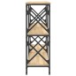 vidaXL Tavolo Consolle Rovere Sonoma 156x28x80,5 cm Legno Multistrato vidaXL Tavolo Consolle Rovere Sonoma 156x28x80,5 cm Legno Multistrato