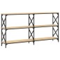 vidaXL Tavolo Consolle Rovere Sonoma 156x28x80,5 cm Legno Multistrato vidaXL Tavolo Consolle Rovere Sonoma 156x28x80,5 cm Legno Multistrato