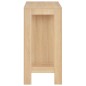 vidaXL Tavolo da Bar con Ripiano Rovere 110x50x103 cm