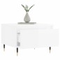 vidaXL Tavolino da Salotto Bianco Lucido 50x46x35 cm Legno Multistrato