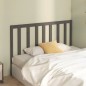 Testiera per Letto Grigia 166x4x100cm in Legno Massello di Pino Testiera per Letto Grigia 166x4x100cm in Legno Massello di Pino