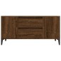 Mobile Porta TV Rovere Marrone 102x44,5x50 cm Legno Multistrato Mobile Porta TV Rovere Marrone 102x44,5x50 cm Legno Multistrato