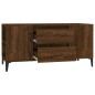 Mobile Porta TV Rovere Marrone 102x44,5x50 cm Legno Multistrato Mobile Porta TV Rovere Marrone 102x44,5x50 cm Legno Multistrato