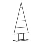 vidaXL Albero di Natale Decorativo in Metallo Nero 60 cm vidaXL Albero di Natale Decorativo in Metallo Nero 60 cm