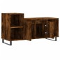 vidaXL Mobile TV Rovere Fumo 100x35x55 cm in Legno Multistrato