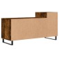 vidaXL Mobile TV Rovere Fumo 100x35x55 cm in Legno Multistrato