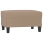 vidaXL Poggiapiedi Cappuccino 70x55x41 cm in Similpelle vidaXL Poggiapiedi Cappuccino 70x55x41 cm in Similpelle