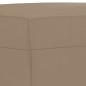 vidaXL Poggiapiedi Cappuccino 70x55x41 cm in Similpelle vidaXL Poggiapiedi Cappuccino 70x55x41 cm in Similpelle