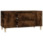 Mobile Porta TV Rovere Fumo 102x44,5x50 cm in Legno Multistrato Mobile Porta TV Rovere Fumo 102x44,5x50 cm in Legno Multistrato