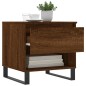 vidaXL Tavolino da Salotto Rovere Marrone 50x46x50cm Legno Multistrato