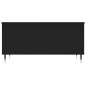 vidaXL Tavolino da Salotto Nero 90x44,5x45 cm in Legno Multistrato