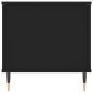 vidaXL Tavolino da Salotto Nero 90x44,5x45 cm in Legno Multistrato