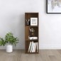 Scaffale Angolare Rovere Marrone 33x33x100 cm Legno Multistrato Scaffale Angolare Rovere Marrone 33x33x100 cm Legno Multistrato