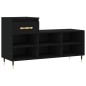 vidaXL Scarpiera Nera 102x36x60 cm in Legno Multistrato vidaXL Scarpiera Nera 102x36x60 cm in Legno Multistrato