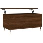 vidaXL Tavolino Salotto Rovere Marrone 90x44,5x45 cm Legno Multistrato