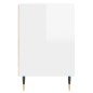 vidaXL Mobile Porta TV Bianco Lucido 160x35x55 cm in Legno Multistrato vidaXL Mobile Porta TV Bianco Lucido 160x35x55 cm in Legno Multistrato