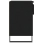 vidaXL Scarpiera Nera 70x36x60 cm in Legno Multistrato vidaXL Scarpiera Nera 70x36x60 cm in Legno Multistrato
