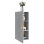 vidaXL Armadietto a Muro Grigio Sonoma 35x34x90cm in Legno Multistrato vidaXL Armadietto a Muro Grigio Sonoma 35x34x90cm in Legno Multistrato