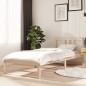 vidaXL Giroletto in Legno Massello 75x190 cm Small Single vidaXL Giroletto in Legno Massello 75x190 cm Small Single