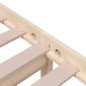 vidaXL Giroletto in Legno Massello 75x190 cm Small Single vidaXL Giroletto in Legno Massello 75x190 cm Small Single