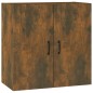 vidaXL Mobile Pensile Rovere Fumo 60x31x60 cm Legno Multistrato