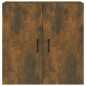 vidaXL Mobile Pensile Rovere Fumo 60x31x60 cm Legno Multistrato