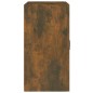 vidaXL Mobile Pensile Rovere Fumo 60x31x60 cm Legno Multistrato